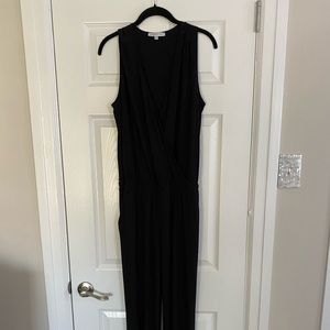 Sleeveless blank jumpsuit